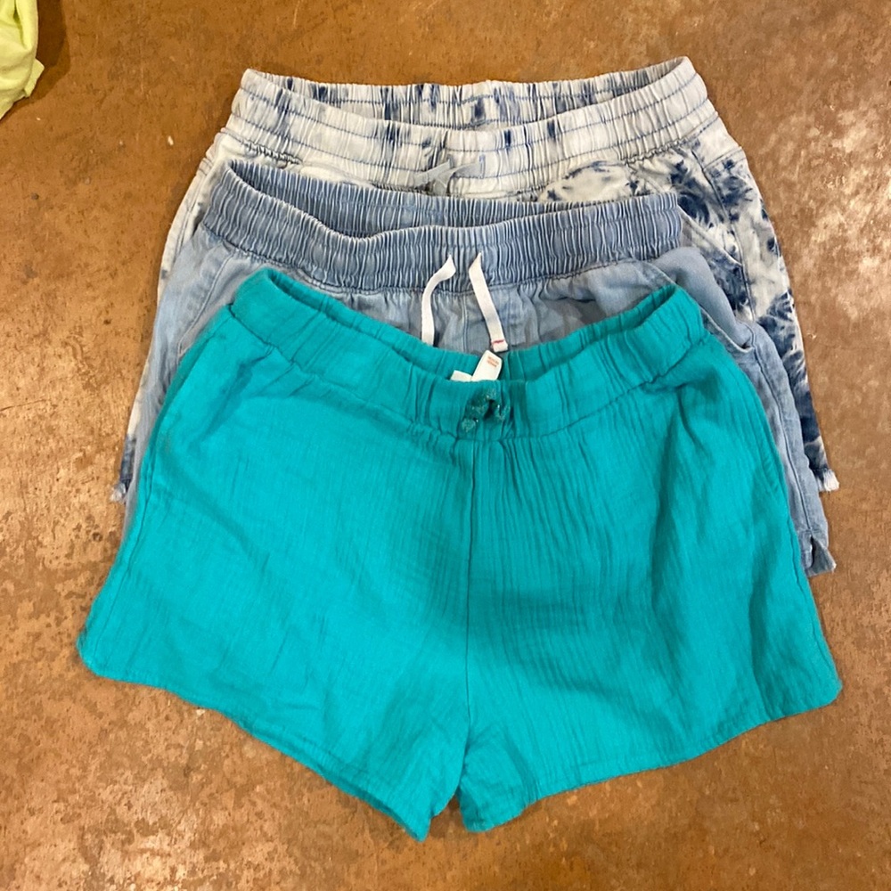 Cat & Jack Shorts girls size 14 - 16  Set of 3